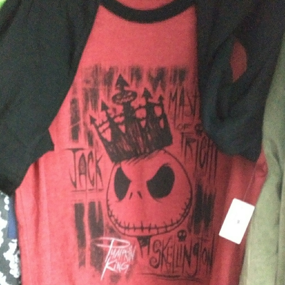 Long sleeved Disney T-shirt / Pumpkin King.